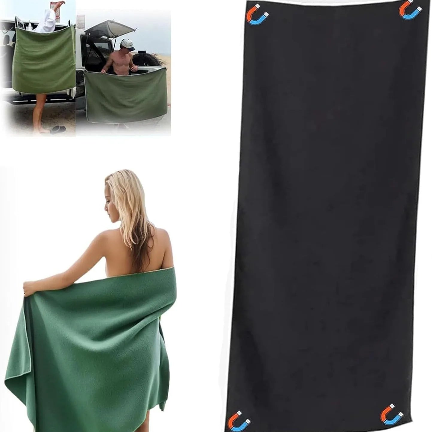 STOWE Magnetic Travel Towel